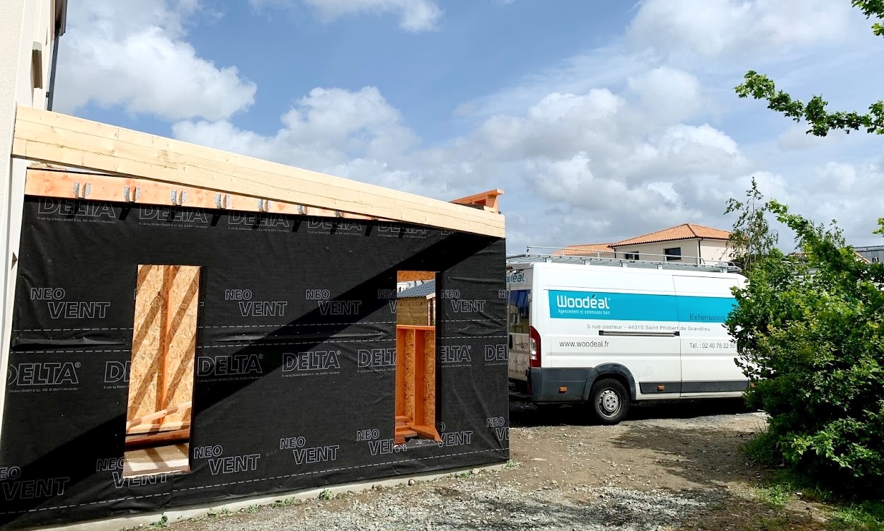 Construction une extension salon à Saint-Julien-de-Concelles (44) - Vue 1