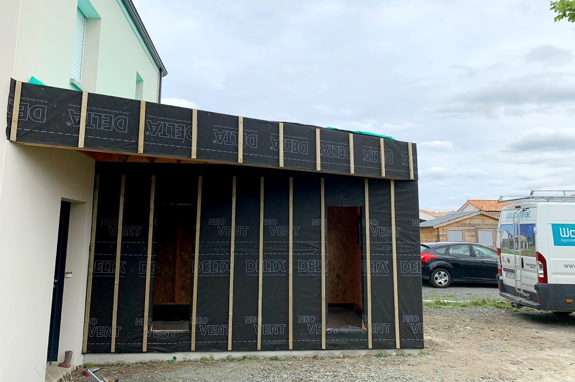 Construction une extension salon à Saint-Julien-de-Concelles (44) - Vue 2