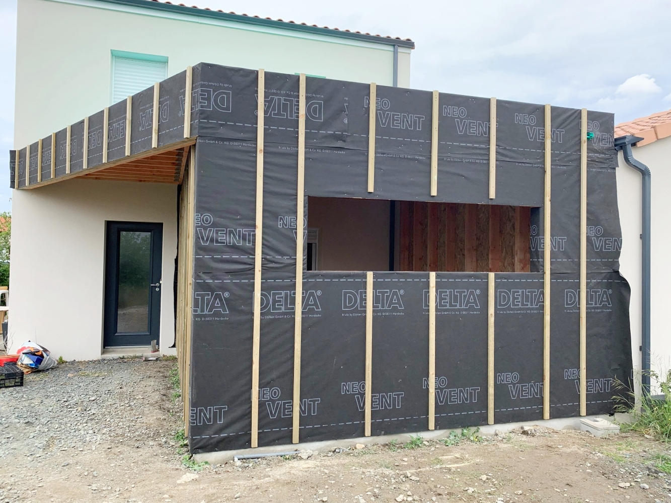 Construction une extension salon à Saint-Julien-de-Concelles (44) - Vue 3