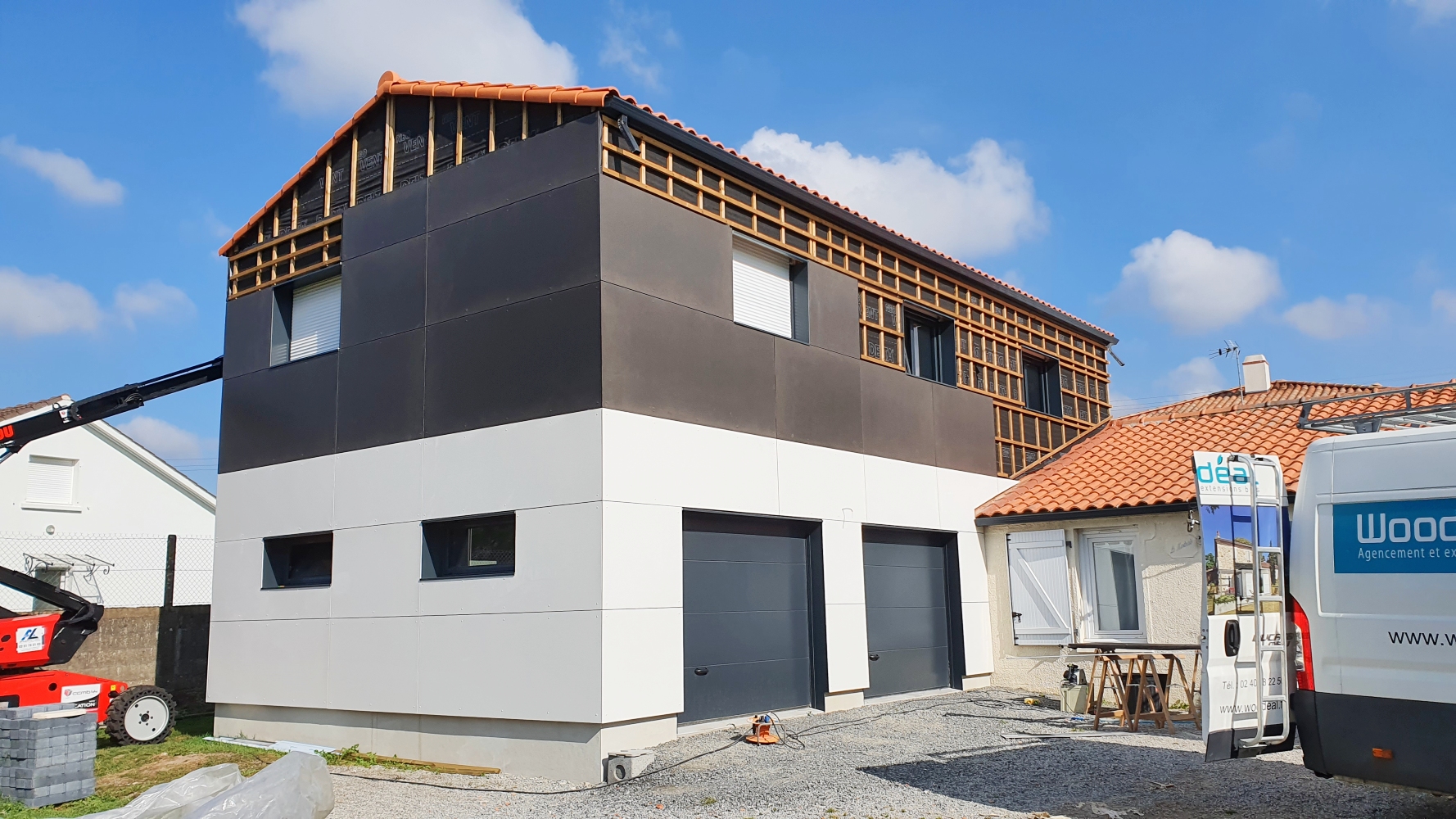 Construction extension à 2 étages à Saint-Aignan-de-Grand-Lieu (44) - Vue 5
