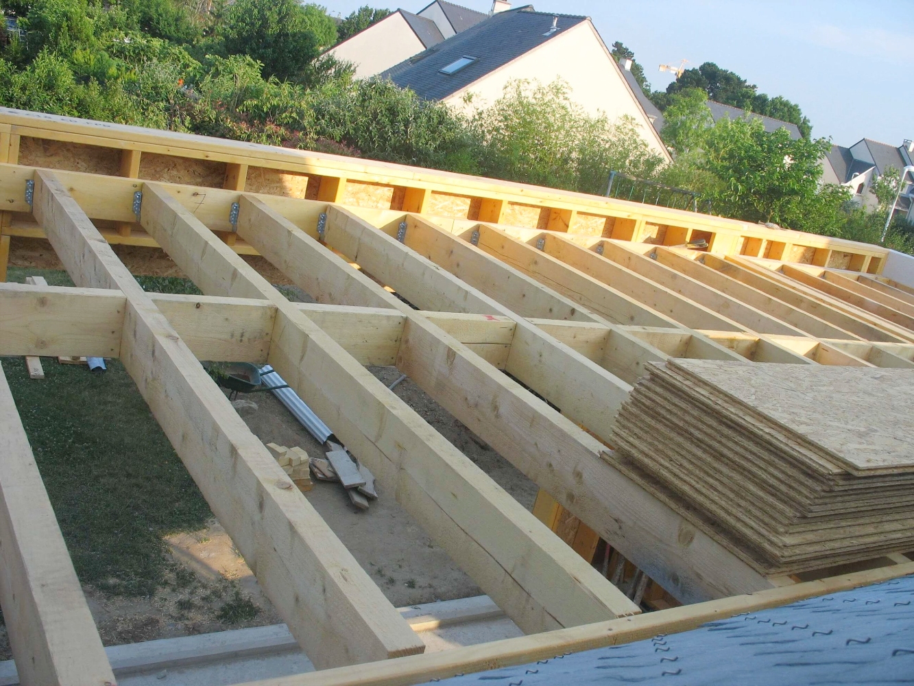 Construction agrandissement maison à Saint-Herblain (44) - Vue 1